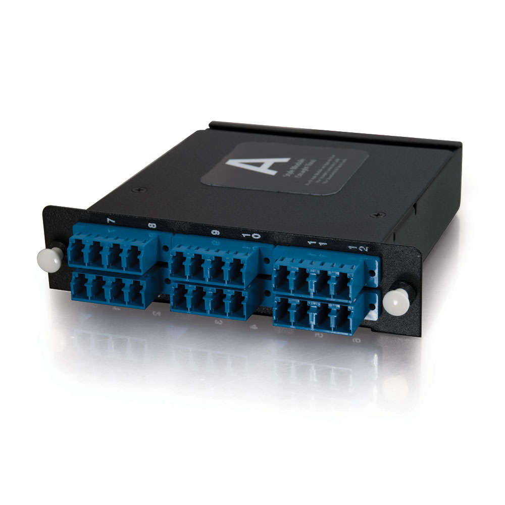 24-Strand MTP/MPO-LC Single-Mode Module - Method A (TAA Compliant)