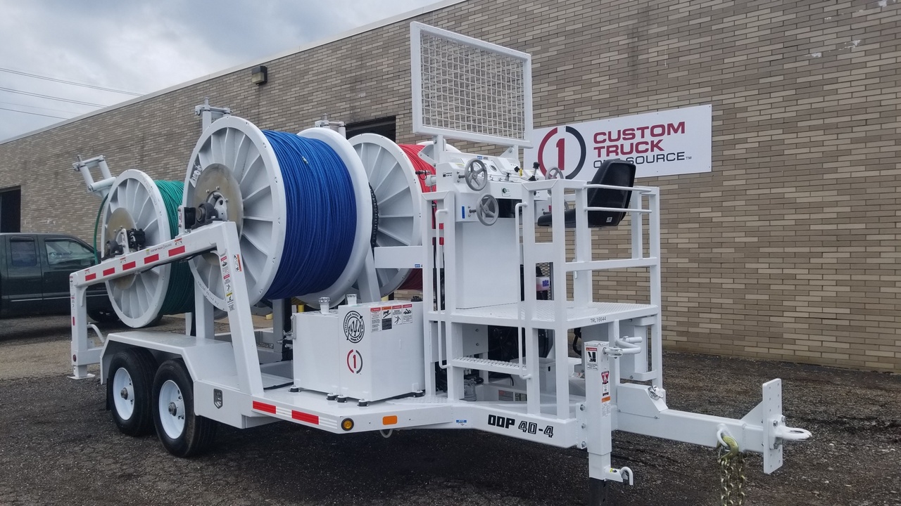 4,000 lbs Four Drum Puller Rental Custom Truck One Source