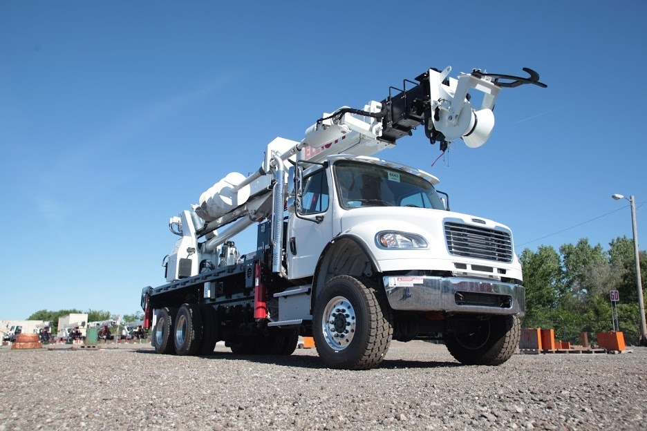 107 ft Digger Derrick Rental Custom Truck One Source