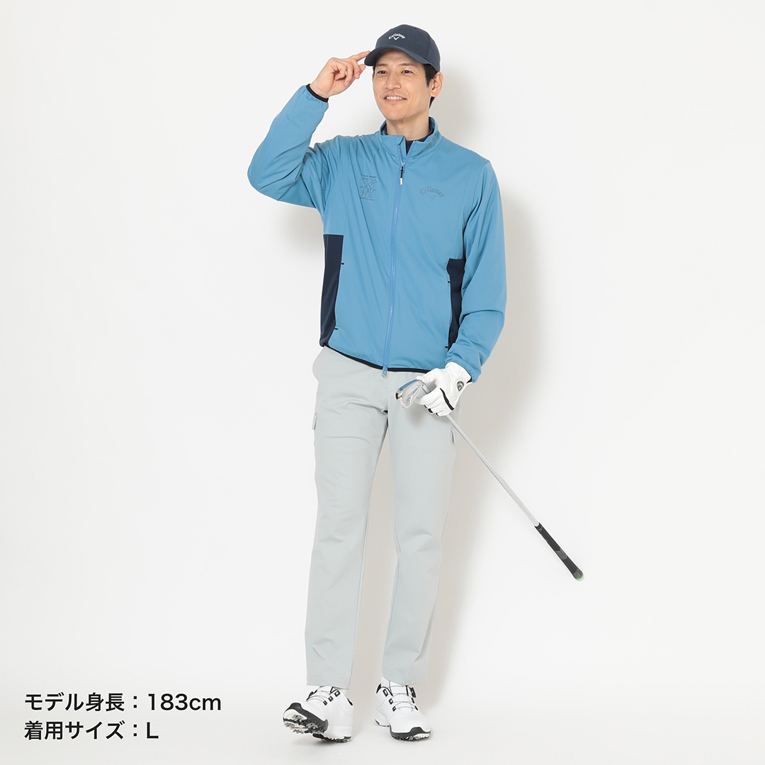 スターストレッチフルジップブルゾン (MENS)