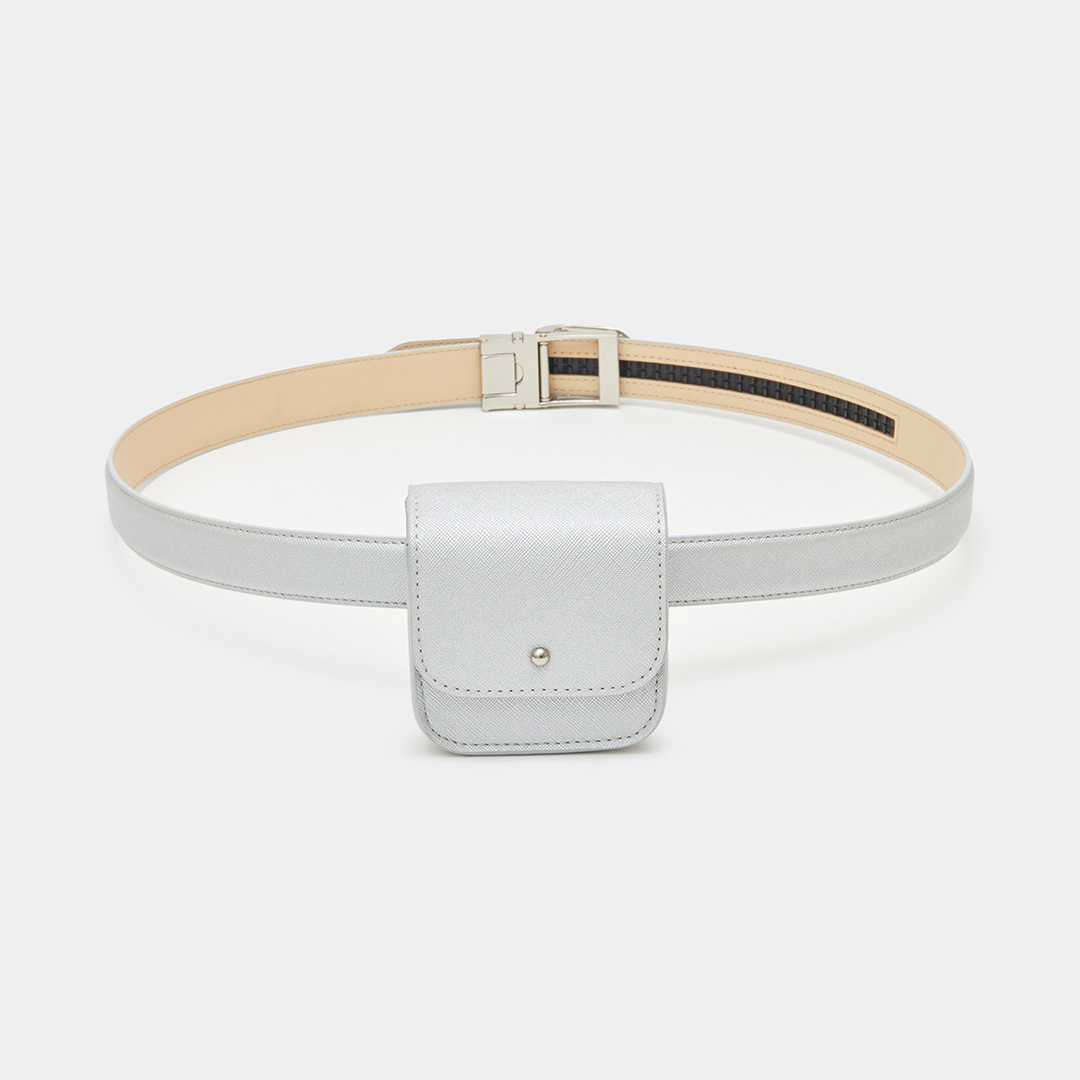 TaylorMade ホワイト ベルトポーチ　ウエストポーチ TaylorMade ホワイト ベルトポーチ ウエストポーチ テーラーメイド