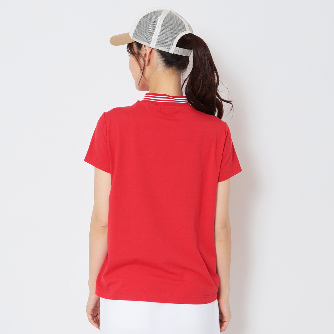 オンライン限定】ラブキャロウェイ半袖モックネックシャツ (WOMENS)