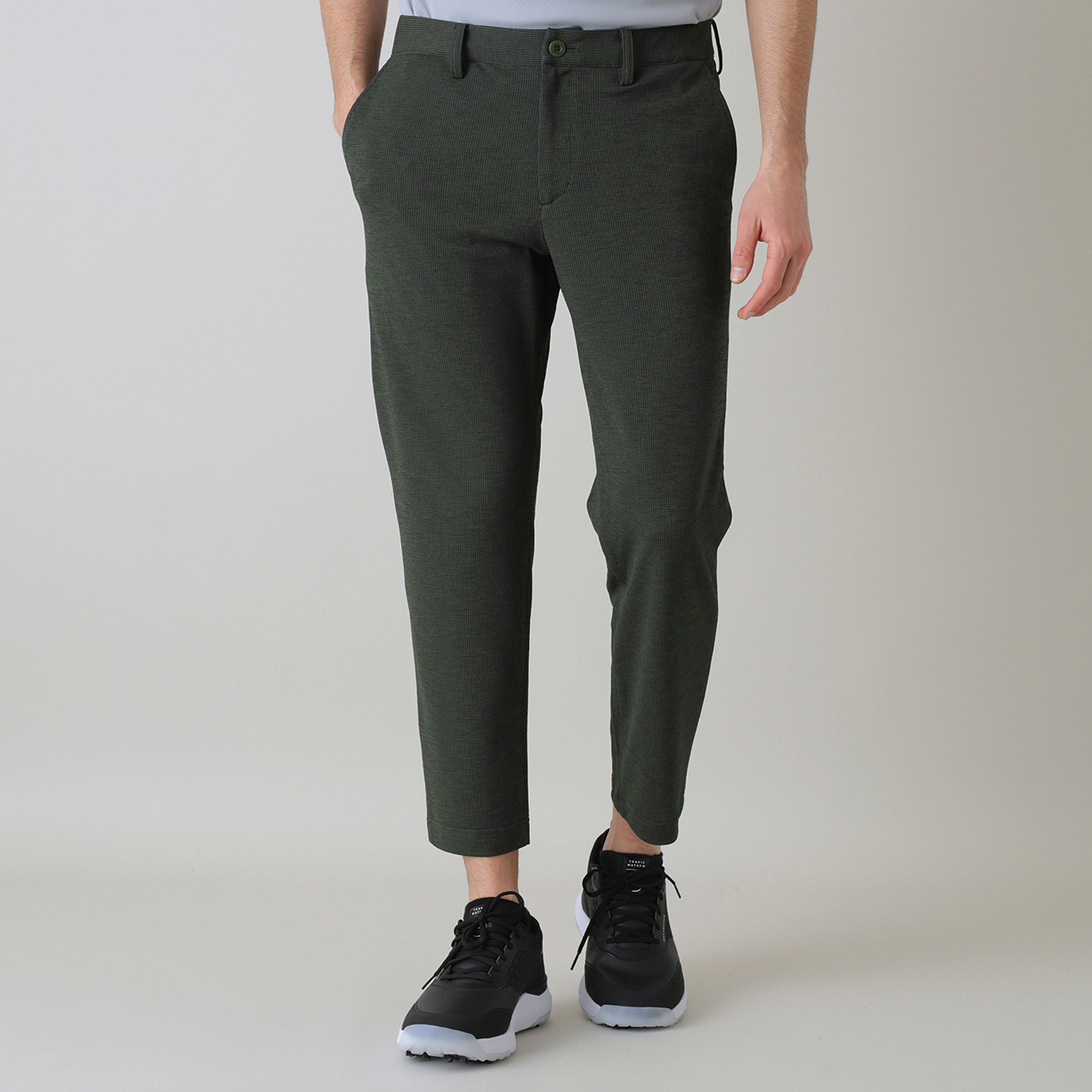 ハウンドトゥース アンクルパンツ(MENS)