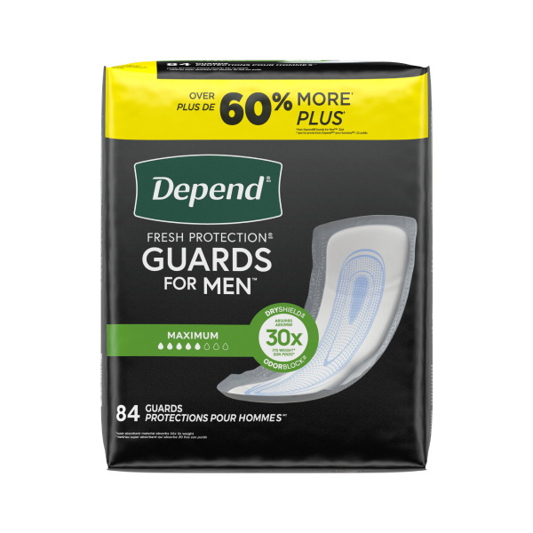 Depend Guards for Men - 168/case (DEMGM Health & Beauty Health Care Incontinence Aids) photo