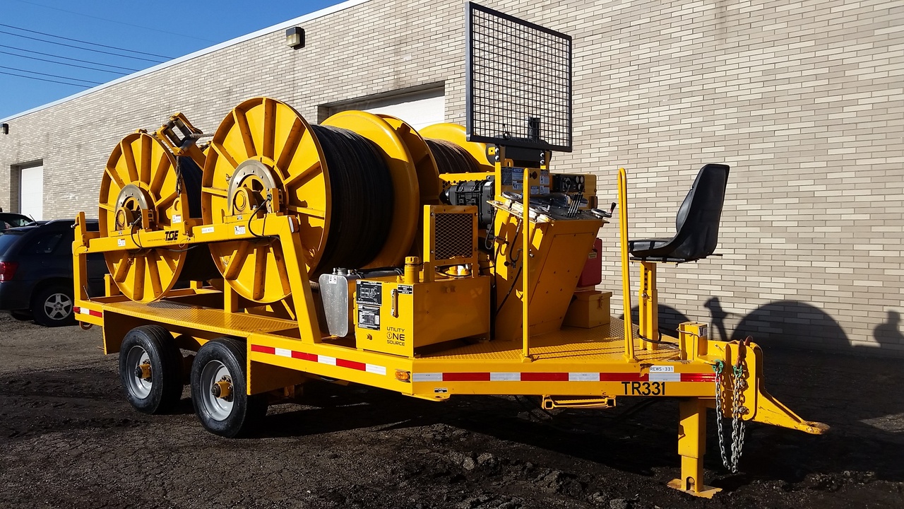 3,500 lbs Four Drum Puller Rental Custom Truck One Source