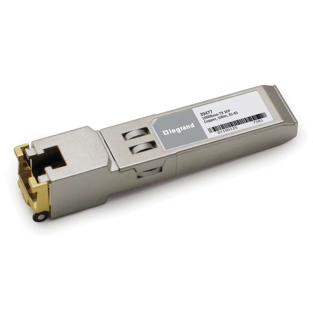 Brocade® E1MGTX Compatible 1000BaseTX Copper SFP (miniGBIC