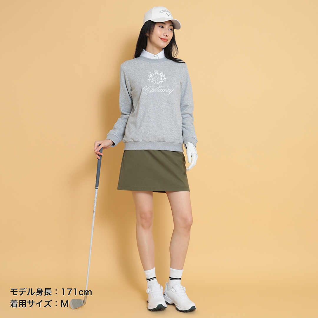 8WAYストレッチ ニットツイルスカート (WOMENS)