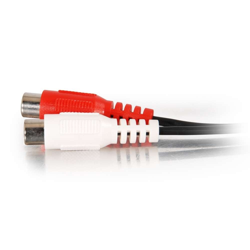 One 3.5mm Stereo Male to Two RCA Stereo Female Y-Cable