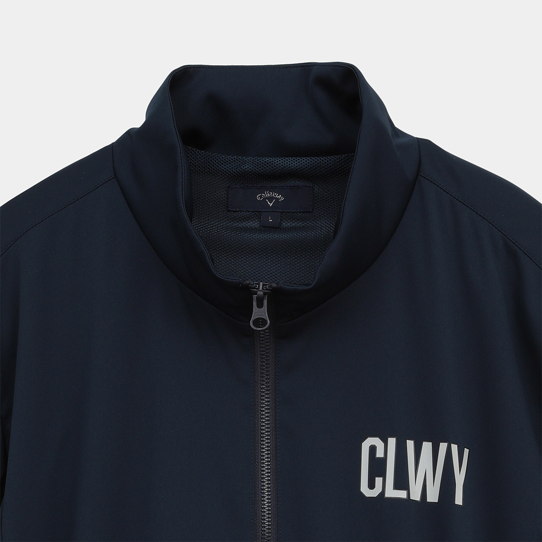 オンライン限定】スターストレッチ半袖ハーフジップブルゾン ※4Lサイズ