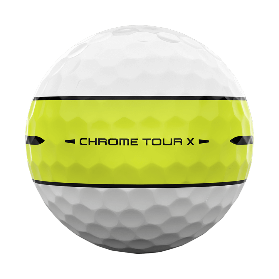 CHROME TOUR X 360° YELLOW STRIPEボール