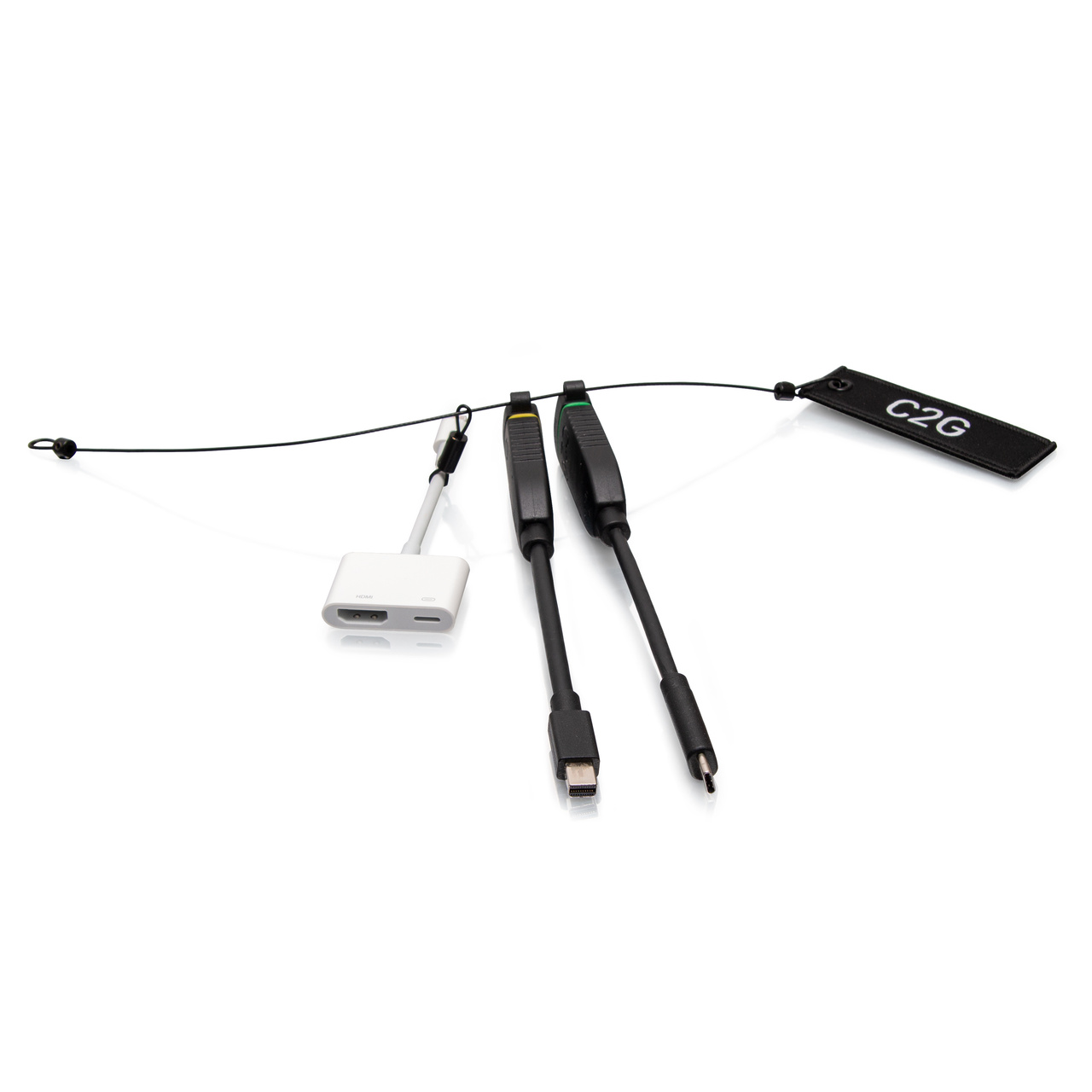 HDMI Dongle Ring mDP USB-C Lightning