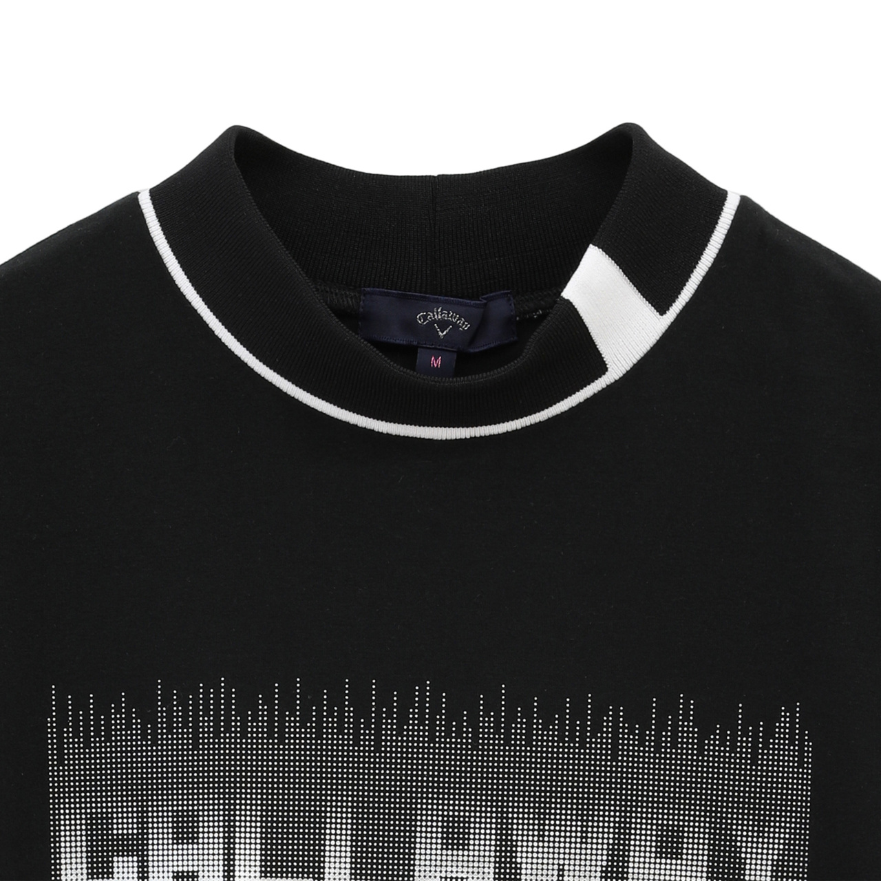 LPFG ウィメンズ オールオーバー 半袖モックネックシャツ新品 メタリックロゴ半袖モックネックシャツ (WOMENS)