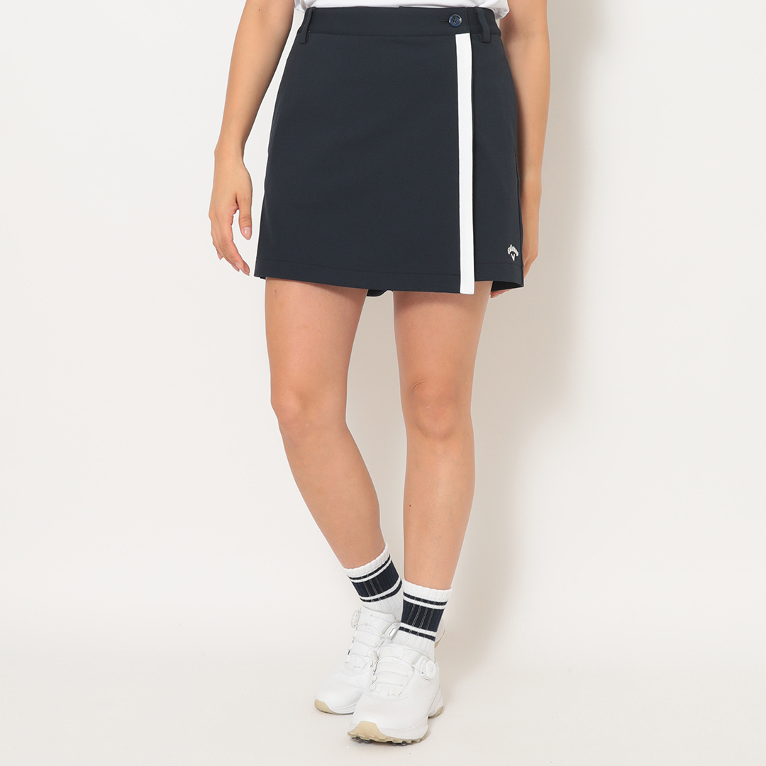 ストレッチピケキュロットスカート (WOMENS)