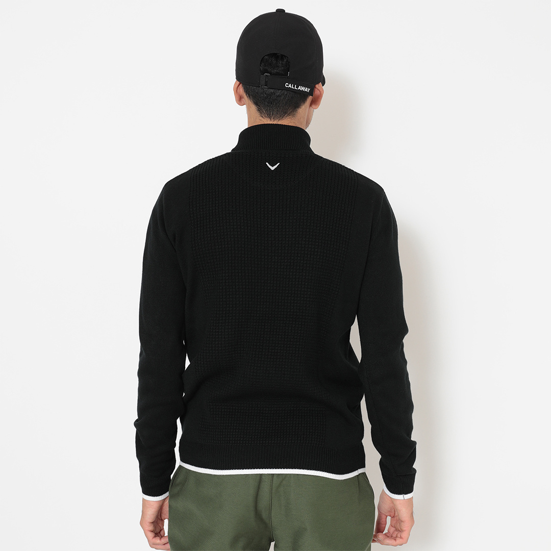 天竺編みタートルネックニット (MENS)