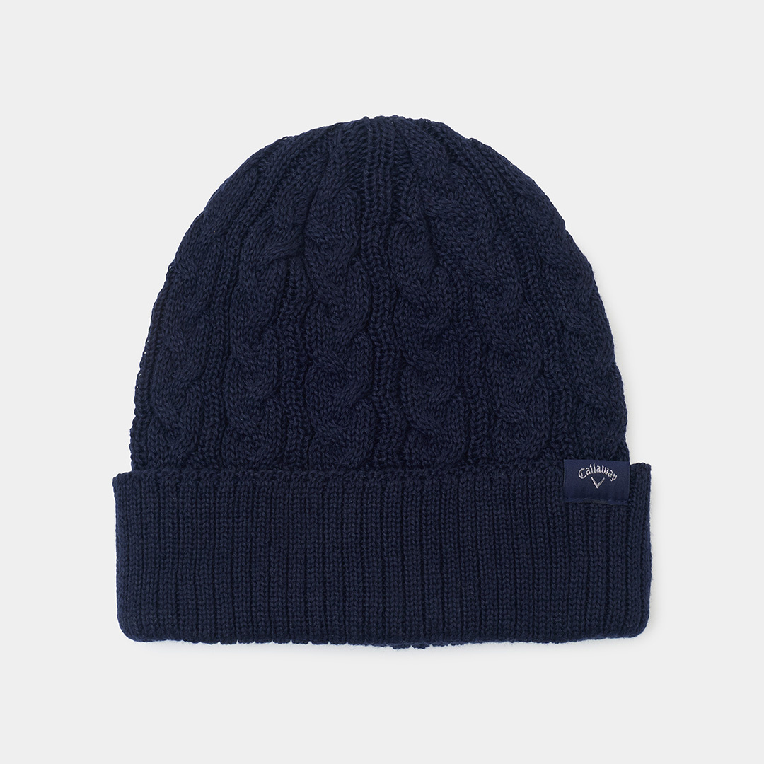 ケーブルニットビーニー (MENS)