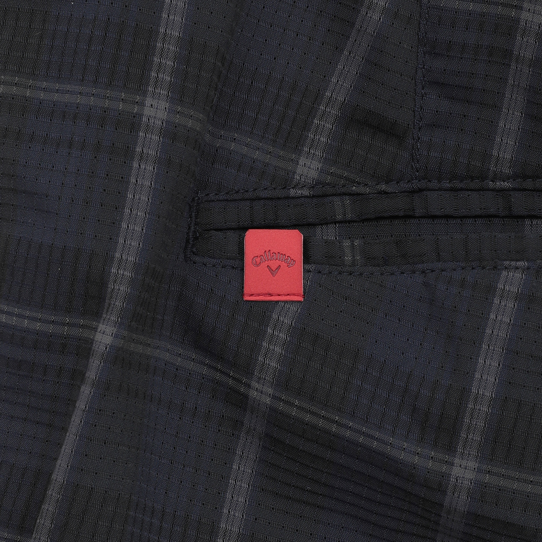 ドットエア先染めチェックショートパンツ (MENS)