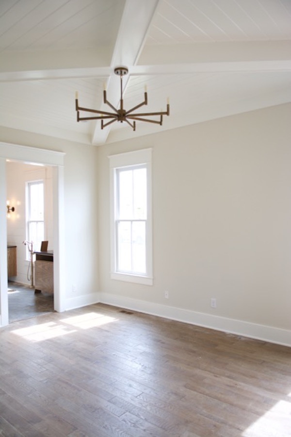 Brass is used throughout the home Behind the Scenes: Designing a Homearama house from start to finish