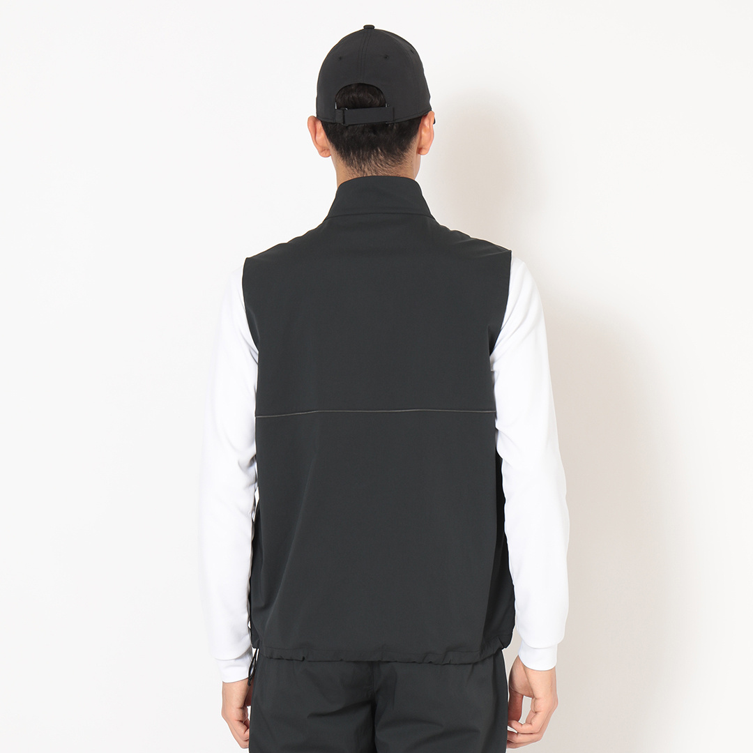 ストレッチ撥水ナイロンオックスベスト (MENS)