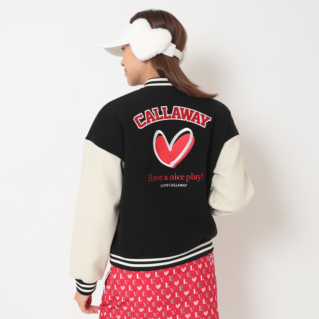 美品 Callaway キャロウェイ ブルゾン L Callaway キャロウェイ スターストレッチ フルジップ ブルゾン