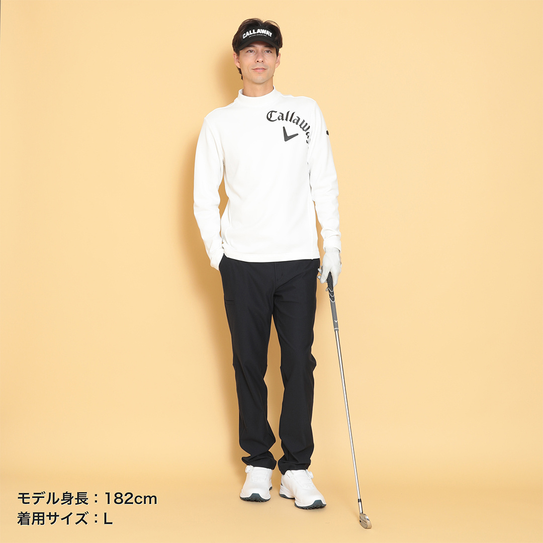 【CALLAWAY】新品未使用　裏起毛ダブルニットフーディシャツ　メンズ３Ｌ CALLAWAY】新品未使用 裏起毛ダブルニットフーディシャツ メンズ3L