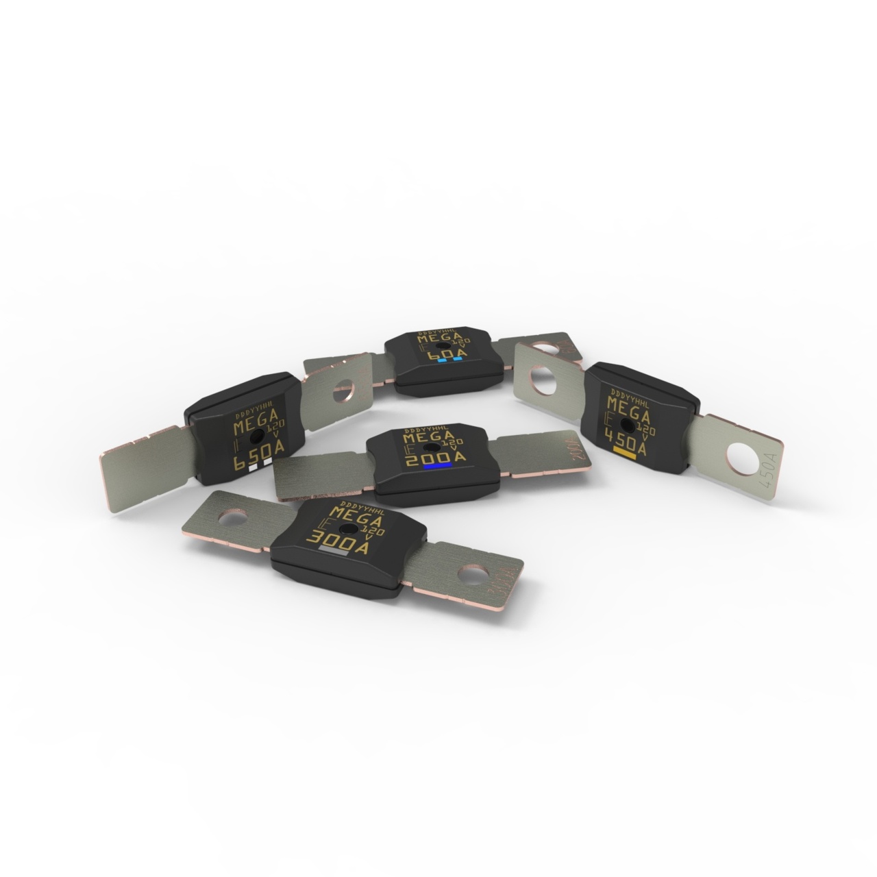Littelfuse 298 Series MEGA Bolt-Down Fuse – 450 Amp, 32V, Time Delay