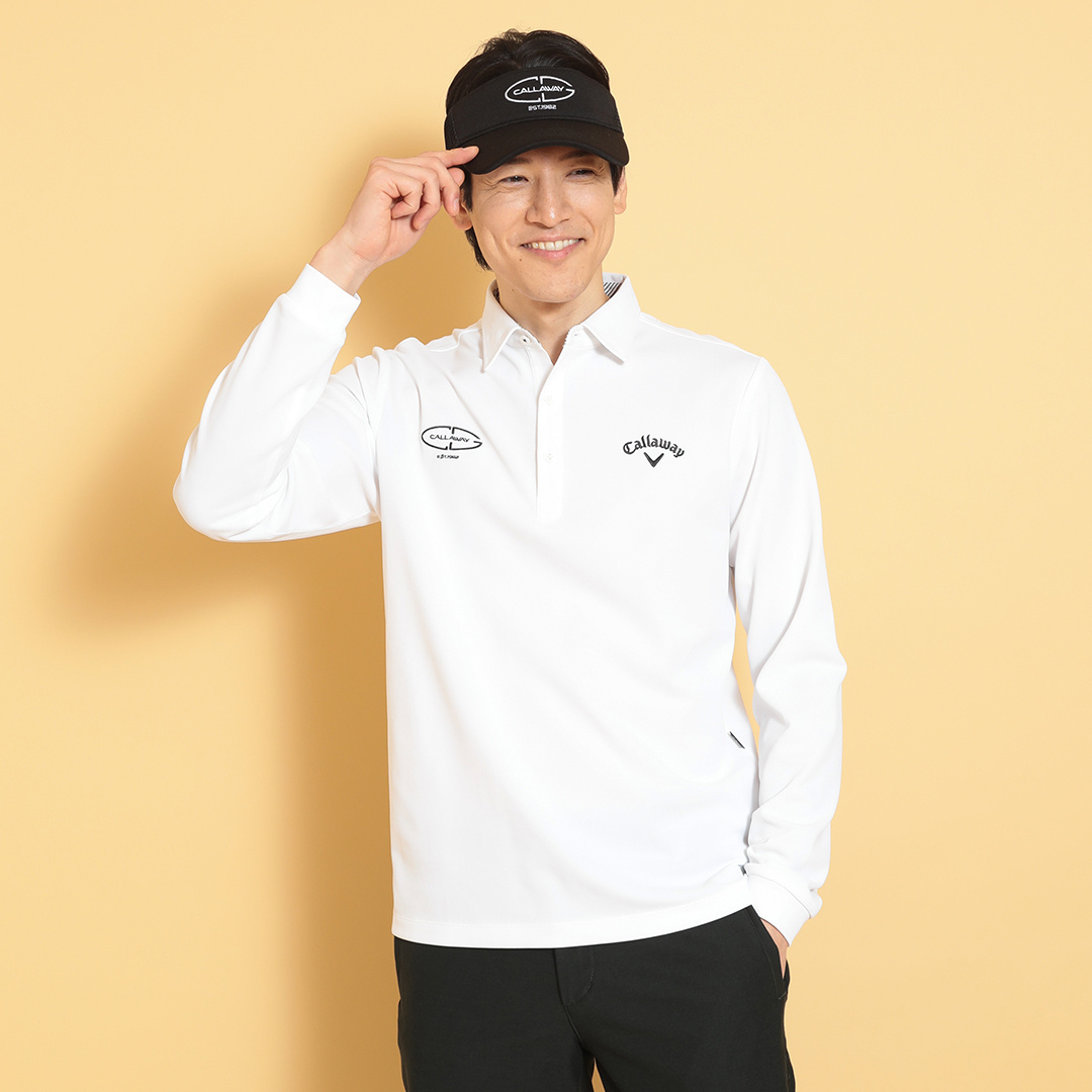 Callaway - 新品 TravisMathew 長袖シャツ HEFE Sサイズ 綿ベア天長袖モックネックシャツ (WOMENS)