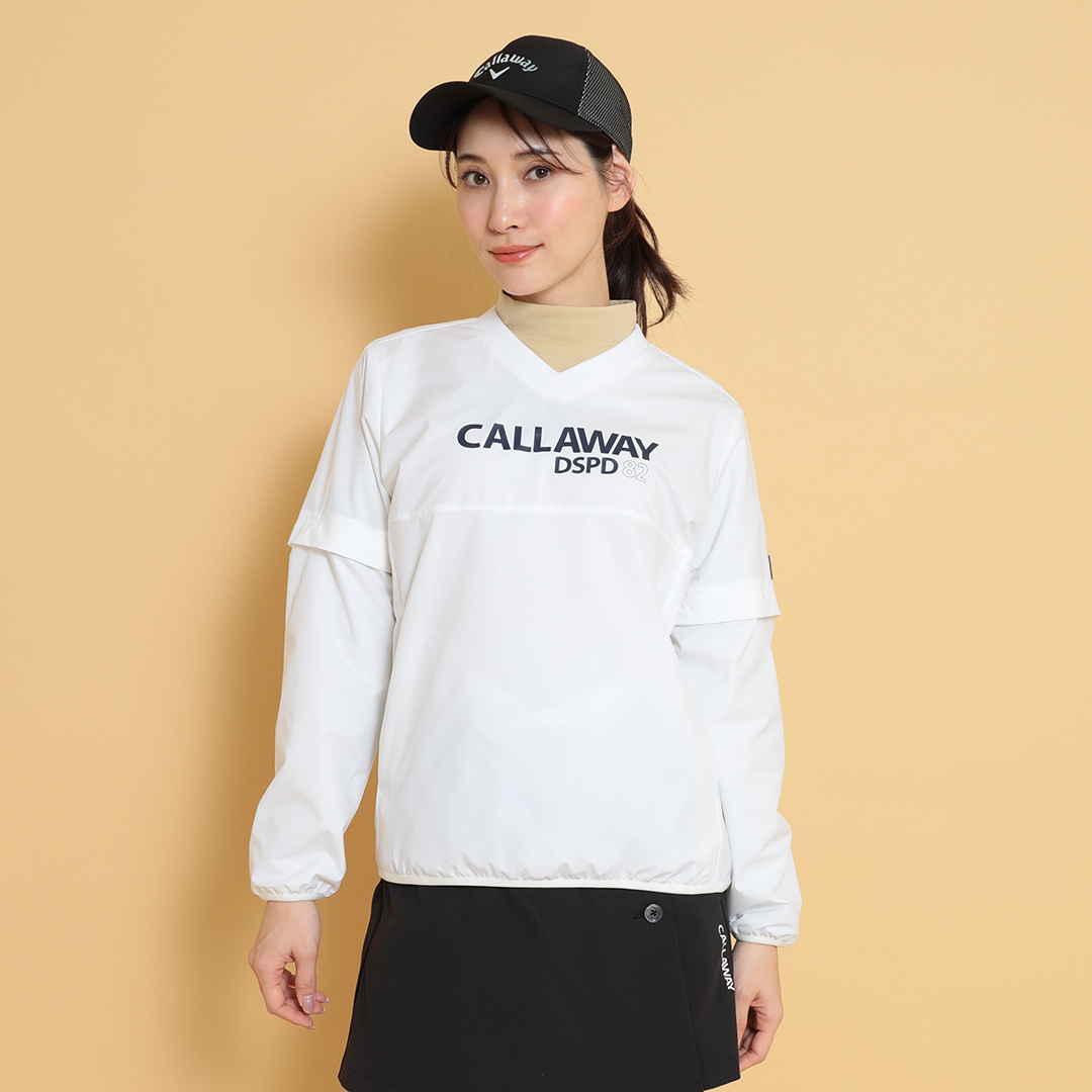 2WAYストレッチリップVネックブルゾン (WOMENS)