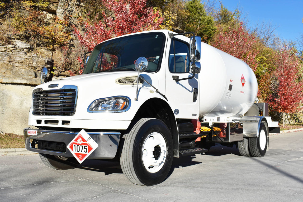 National Butane Gas 3000 Bulk Propane Delivery on 2010 Freightliner
