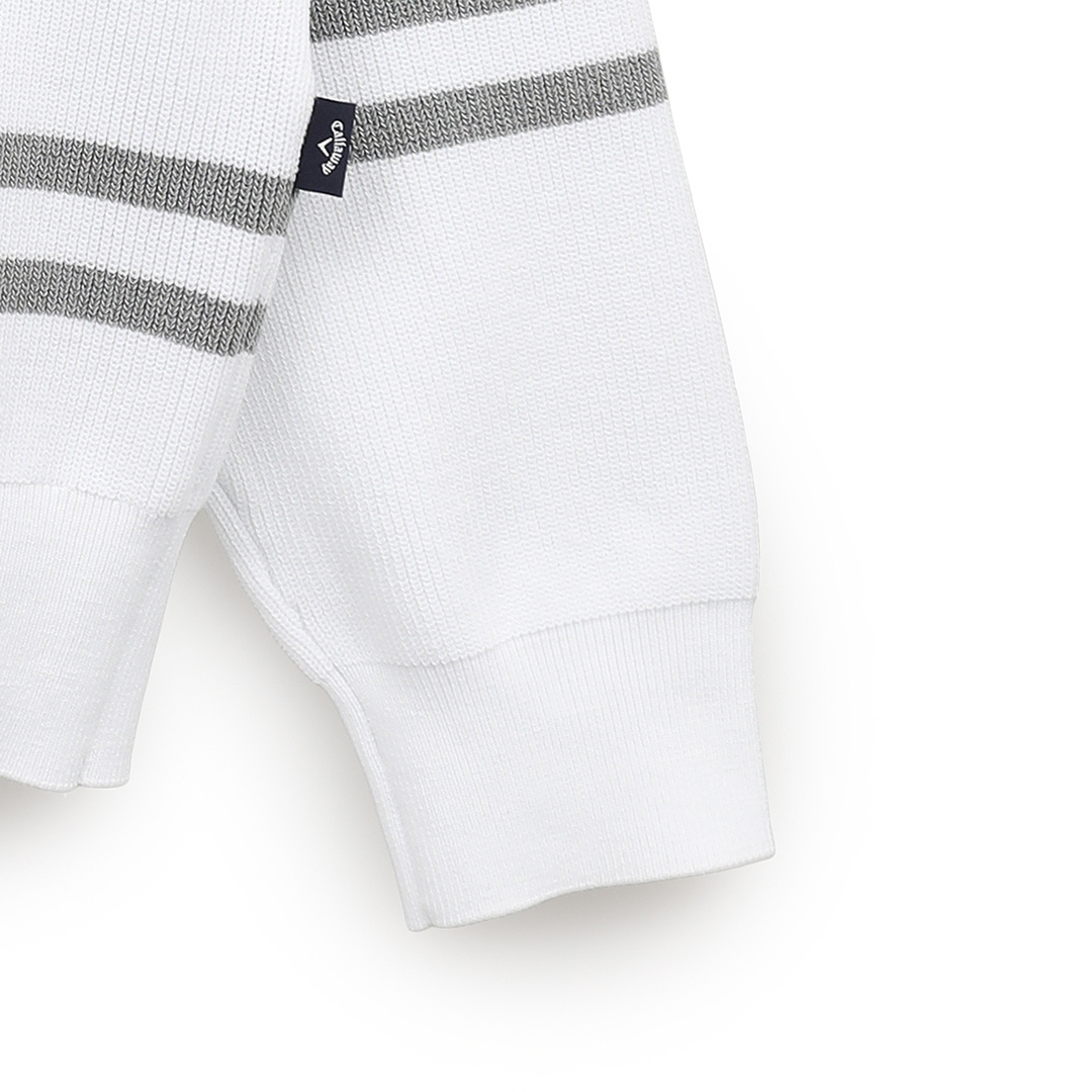 片畦クルーネックニット (MENS)