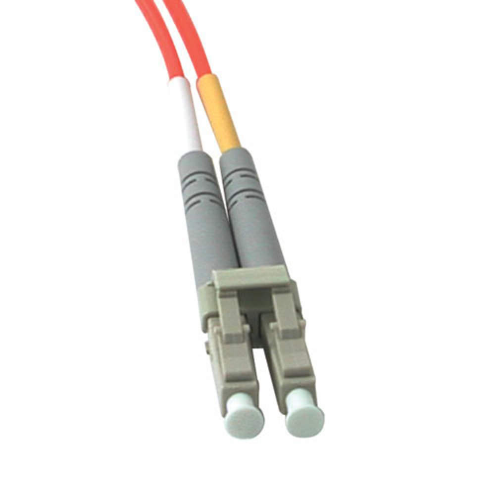 LC-LC 62.5/125 OM1 Duplex Multimode PVC Fiber Optic Cable - Orange