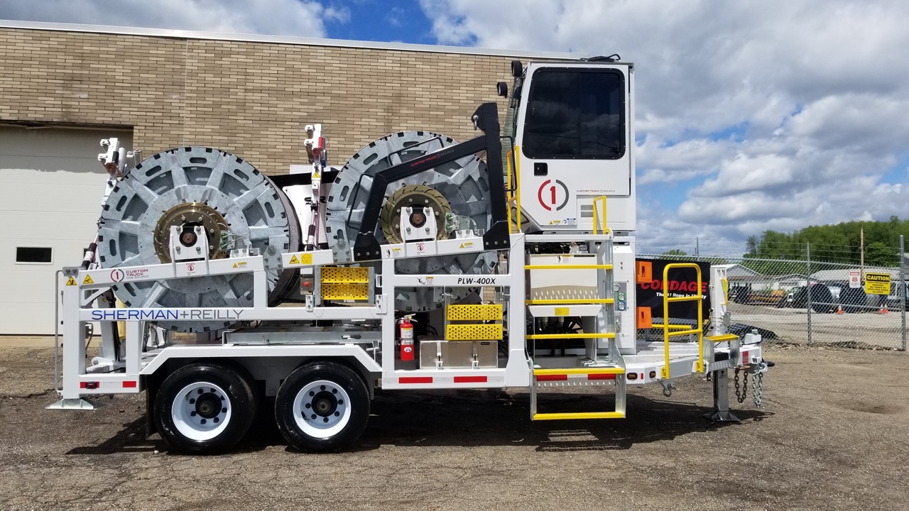 4,000 lbs Four Drum Puller Rental Custom Truck One Source