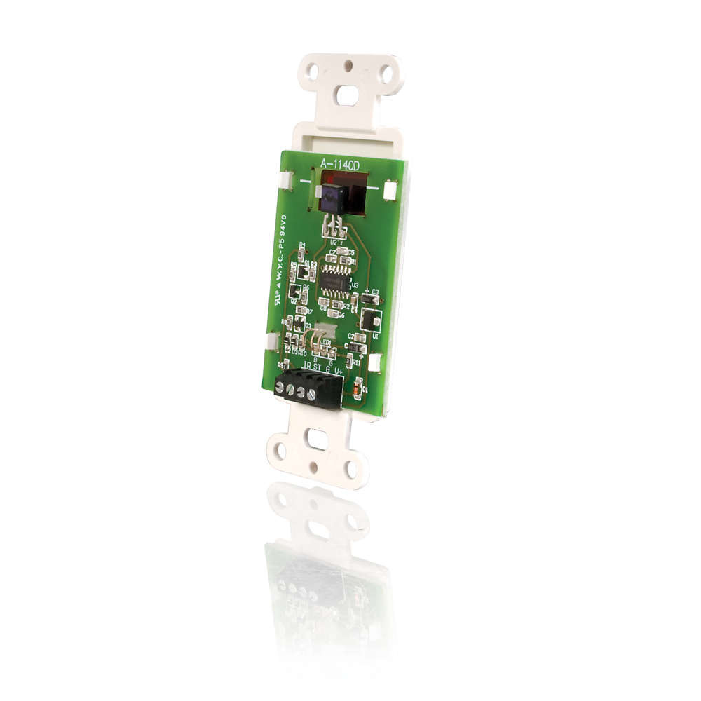 Infrared (IR) Remote Control Dual Band Wall Plate Receiver