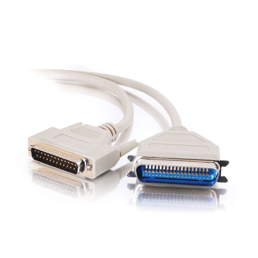 DB25 Male to Centronics 36 Male Parallel Printer Cable