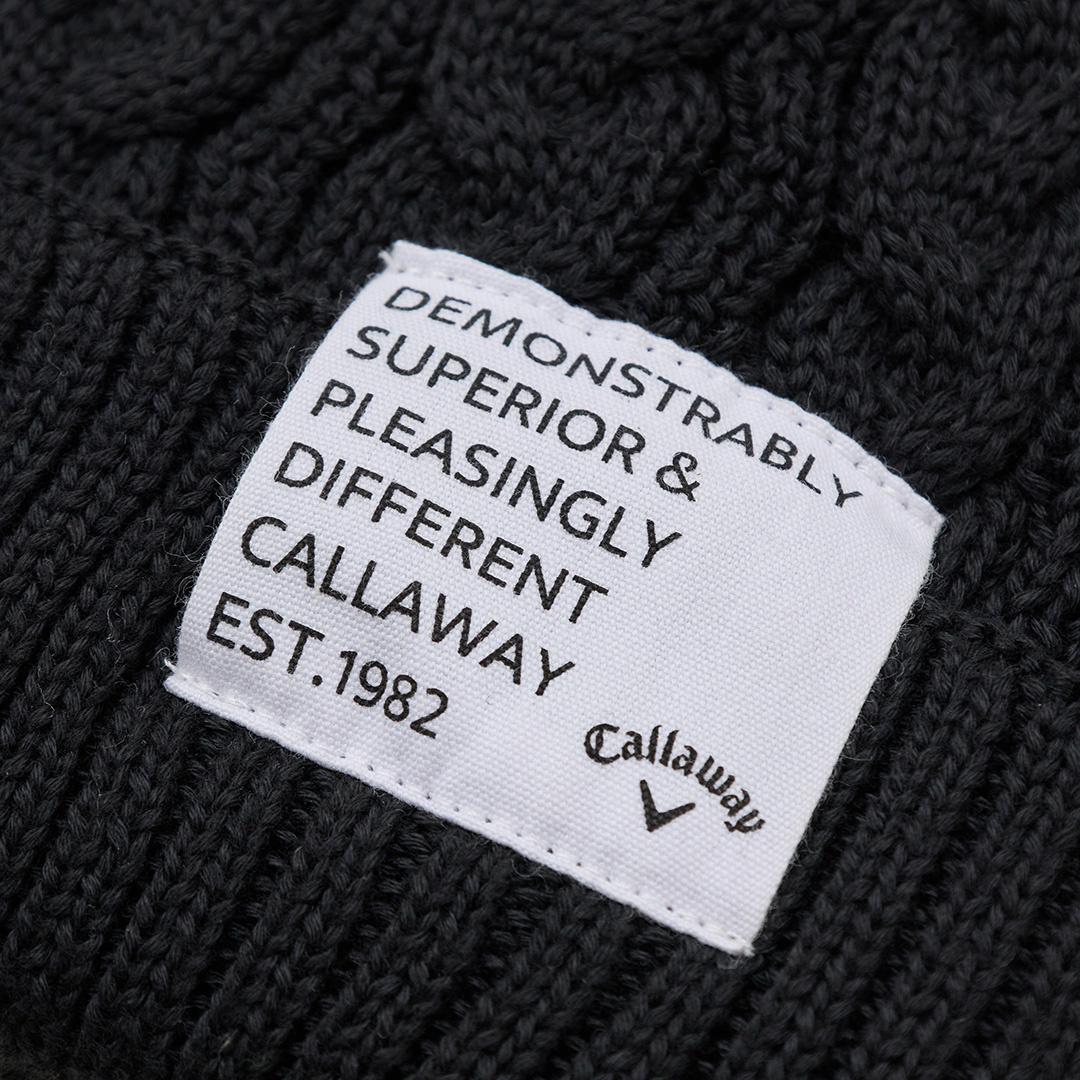 ケーブル編ビーニー (MENS)