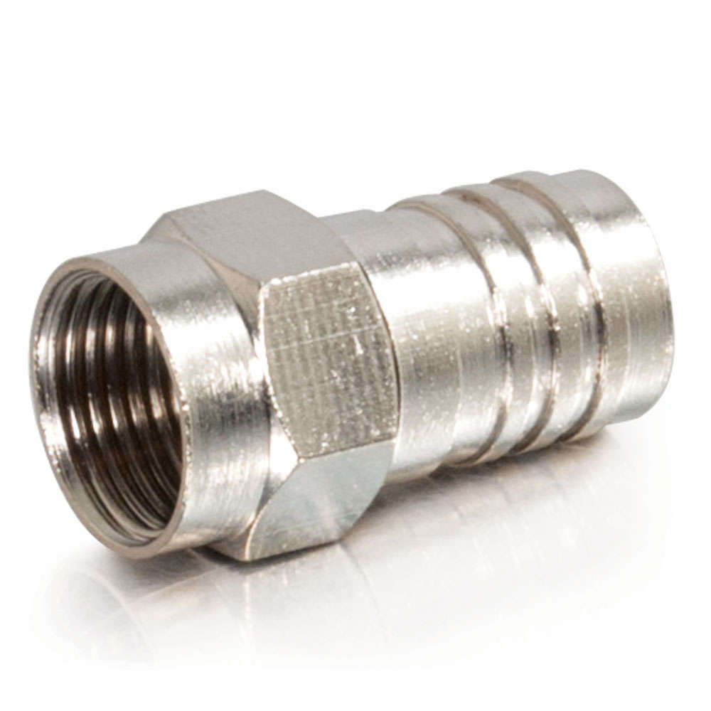 RG59 Hex Crimp FType Connector 50pk