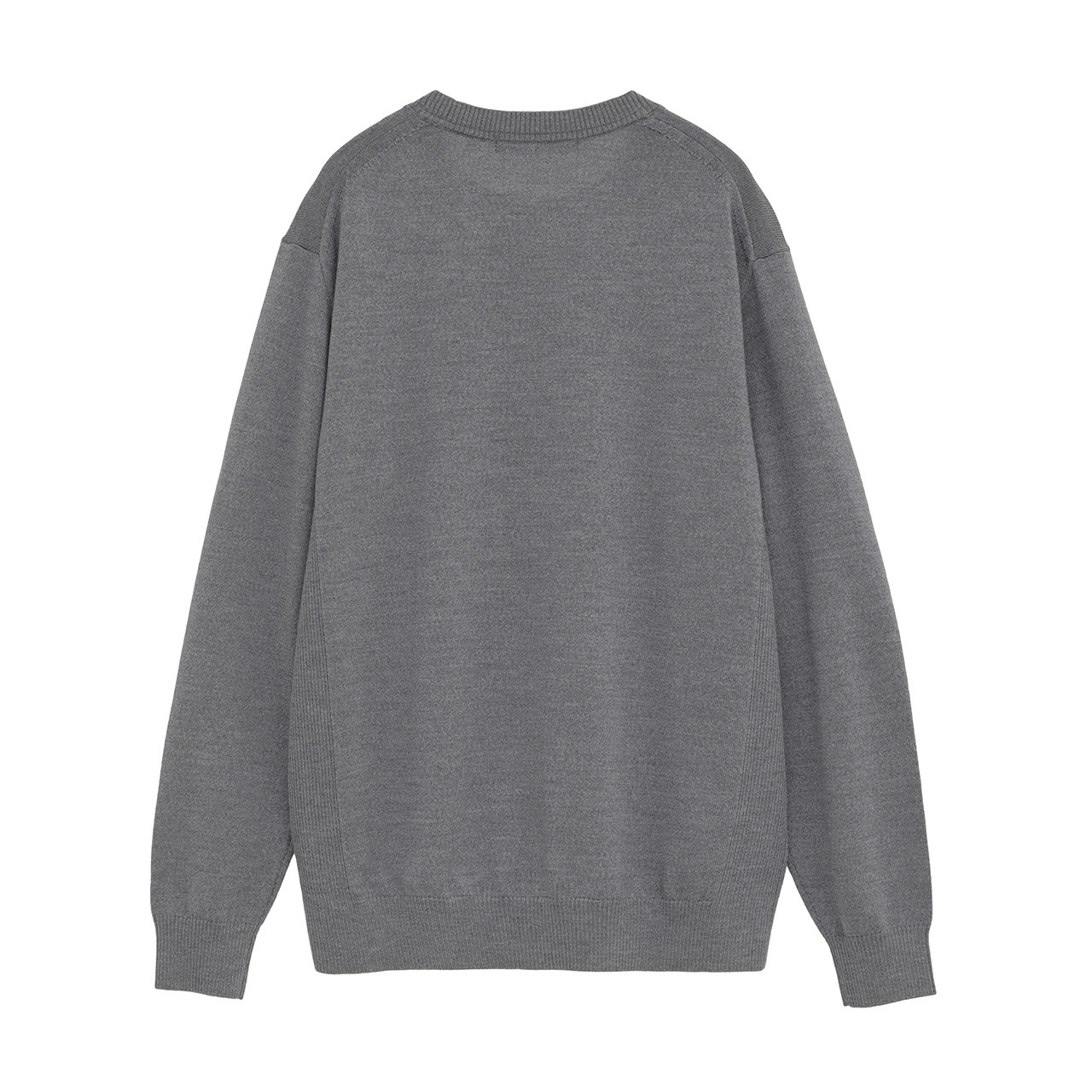 石川遼プロ着用】ウール混 クルーネック ロゴセーター(MENS)