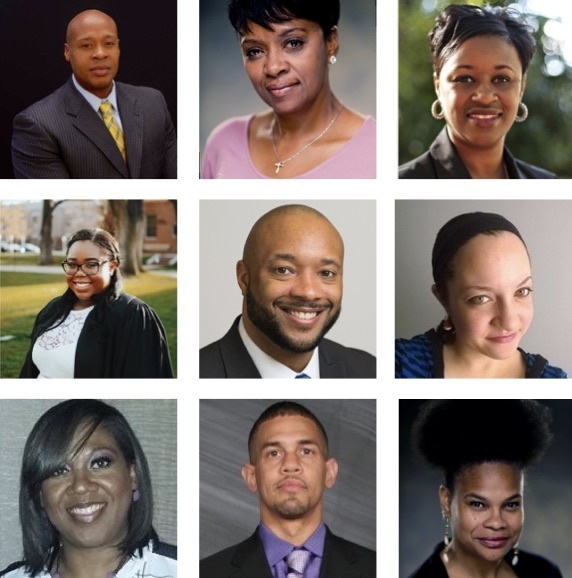 Grid of headshots of black professionals