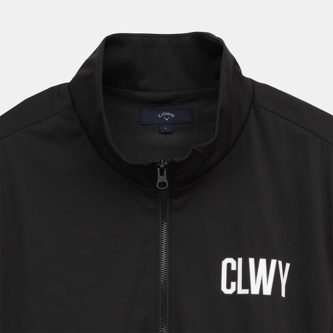オンライン限定】スターストレッチ半袖ハーフジップブルゾン ※4Lサイズ