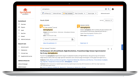 EDS Interface on laptop