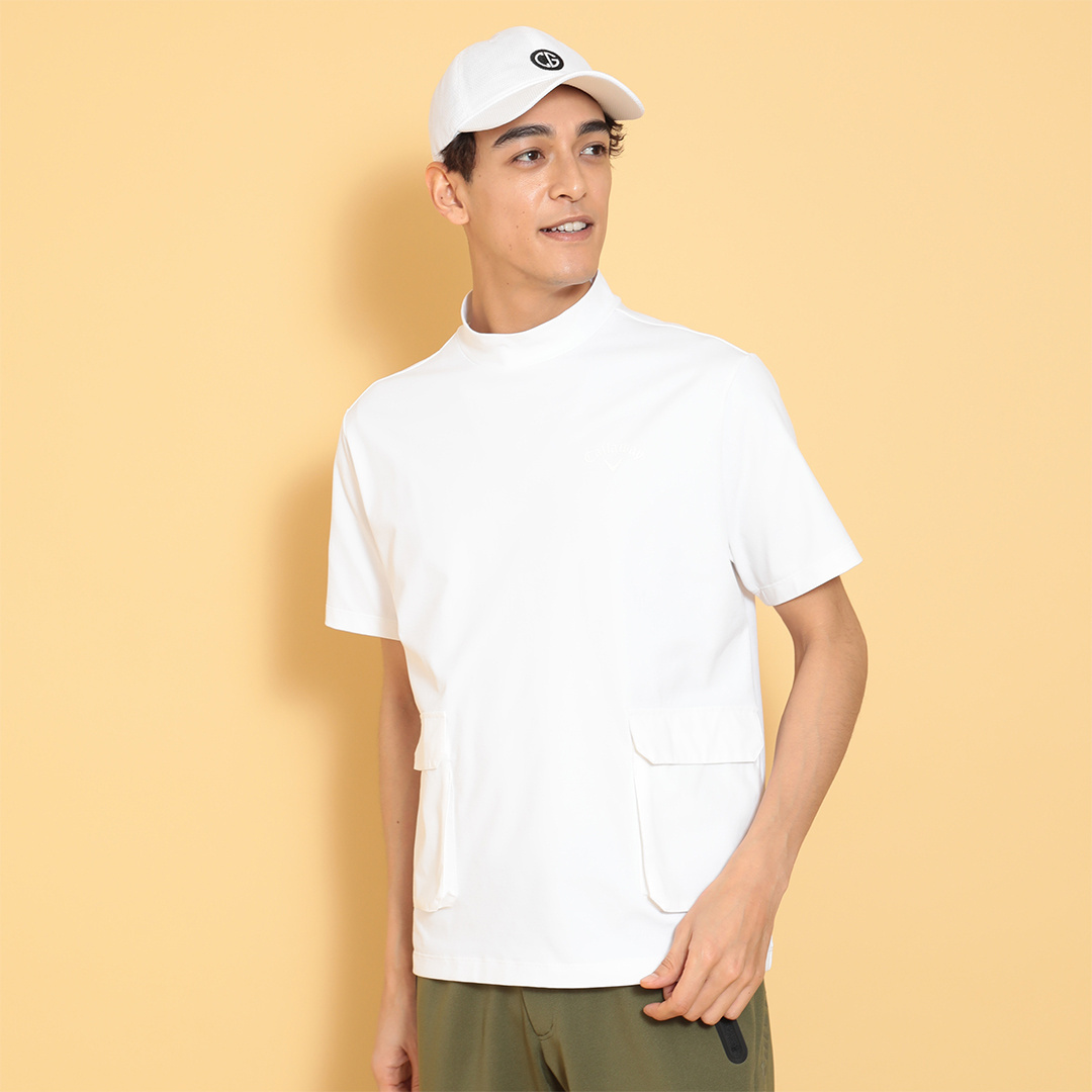 【新品未使用】サイズ4 メンズ モックネックシャツ ラッセルノ 1610 裏起毛スムースモックネックシャツ ※4Lサイズあり (MENS)