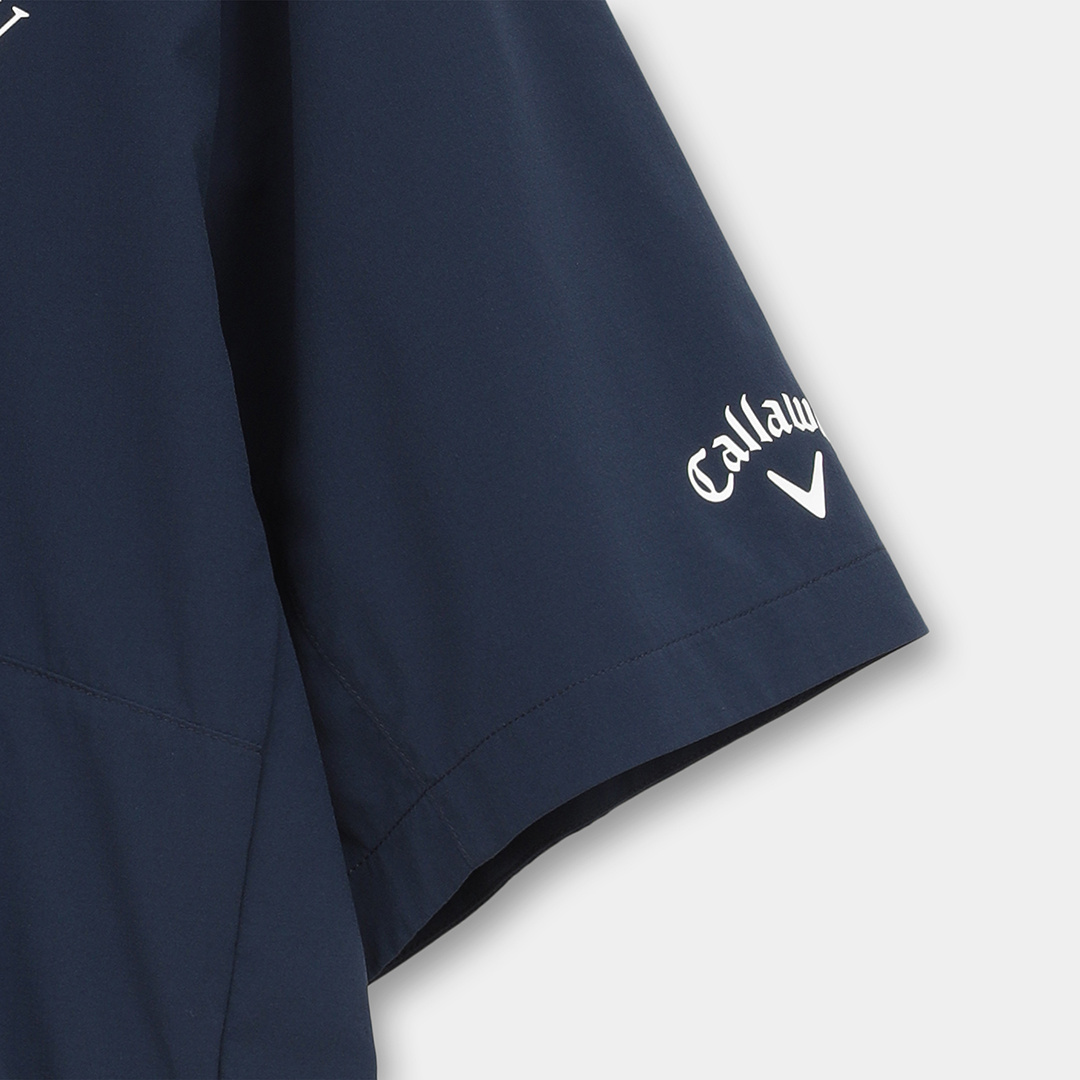 B新品 CALLAWAY 8WAYストレッチミニドット 撥水 ブルゾン L 8WAYストレッチ撥水半袖ブルゾン ※4Lサイズあり (MENS)