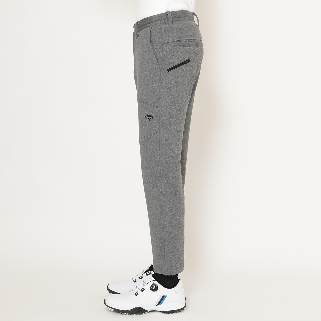 バックグリッド裏起毛ジョガーパンツ (MENS)