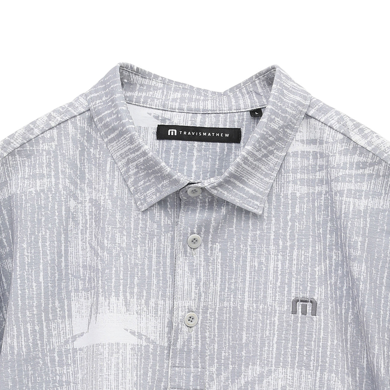 石川遼プロ着用】リーフプリント 半袖ポロ(MENS)