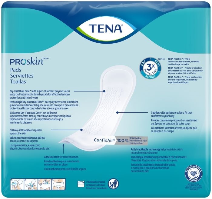 TENA ProSkin Day Light Pad - 14/bag (TNPLPT Health & Beauty Health Care Incontinence Aids) photo