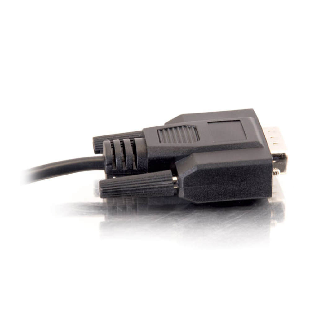 DB9 M/M Serial RS232 Cable - Black