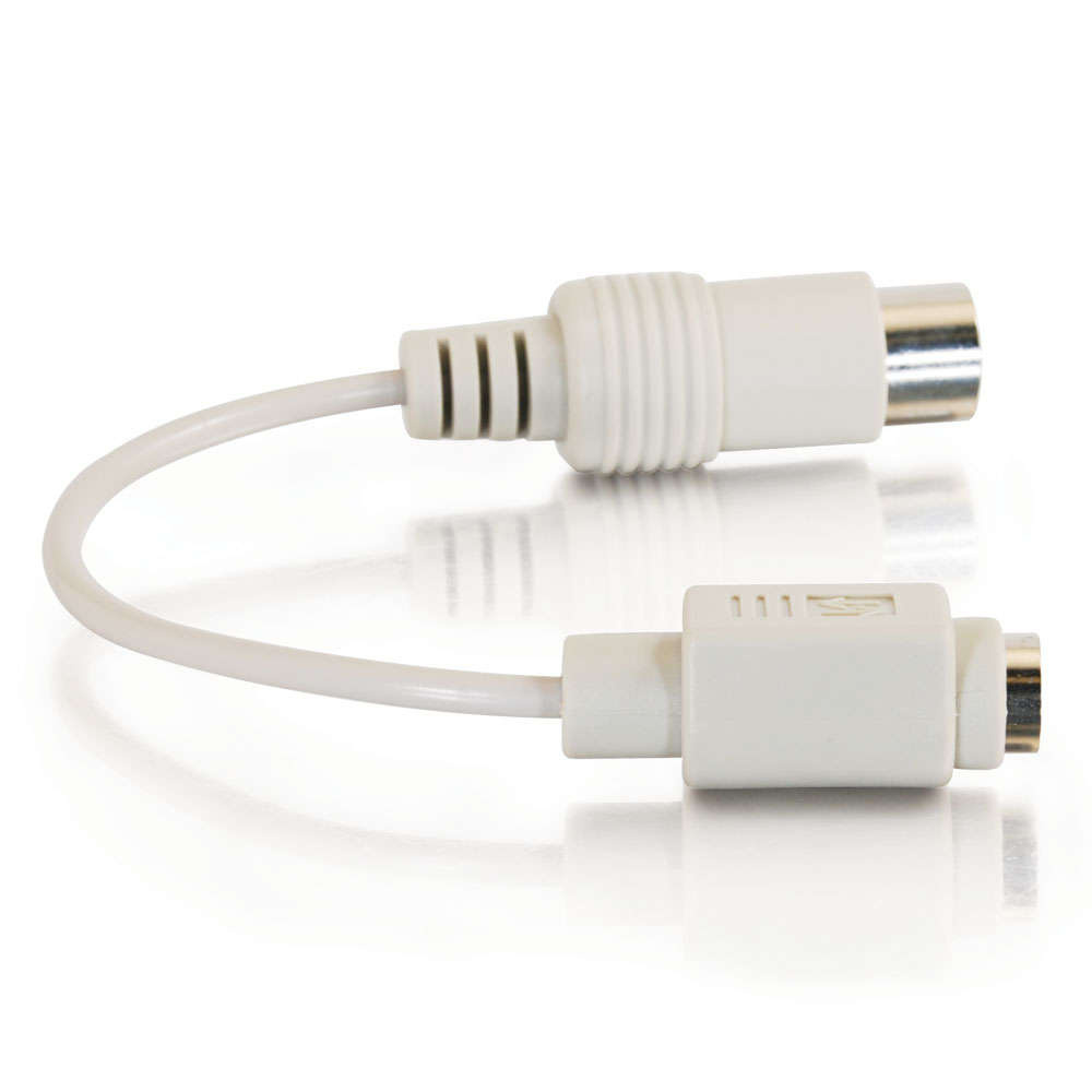 0.5ft (0.15m) PS/2 Female to AT Male Keyboard Adapter Cable Keyboard