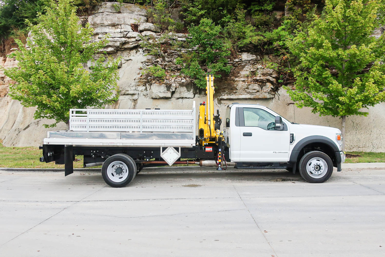 Hyva HB80 X E3 Propane Service W/Crane on 2020 Ford F550 4x4 For Sale Custom Truck One Source