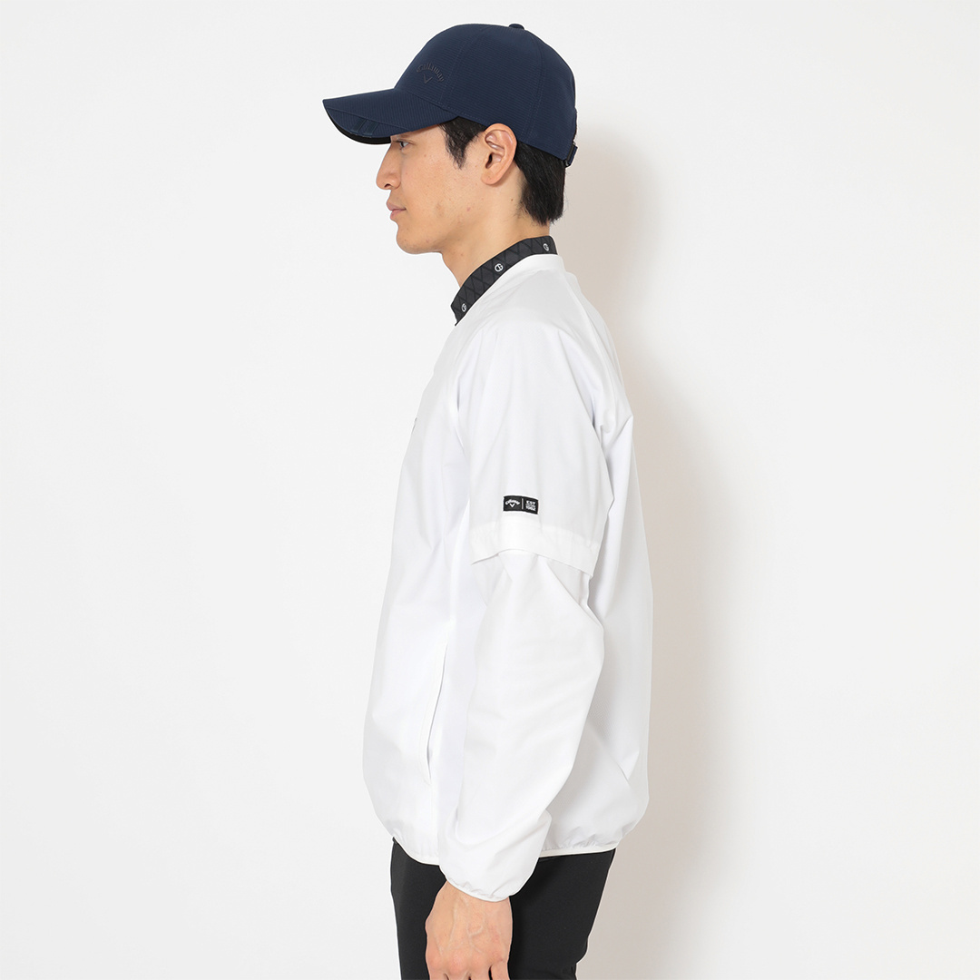 プルオーバー撥水2WAYブルゾン (MENS)