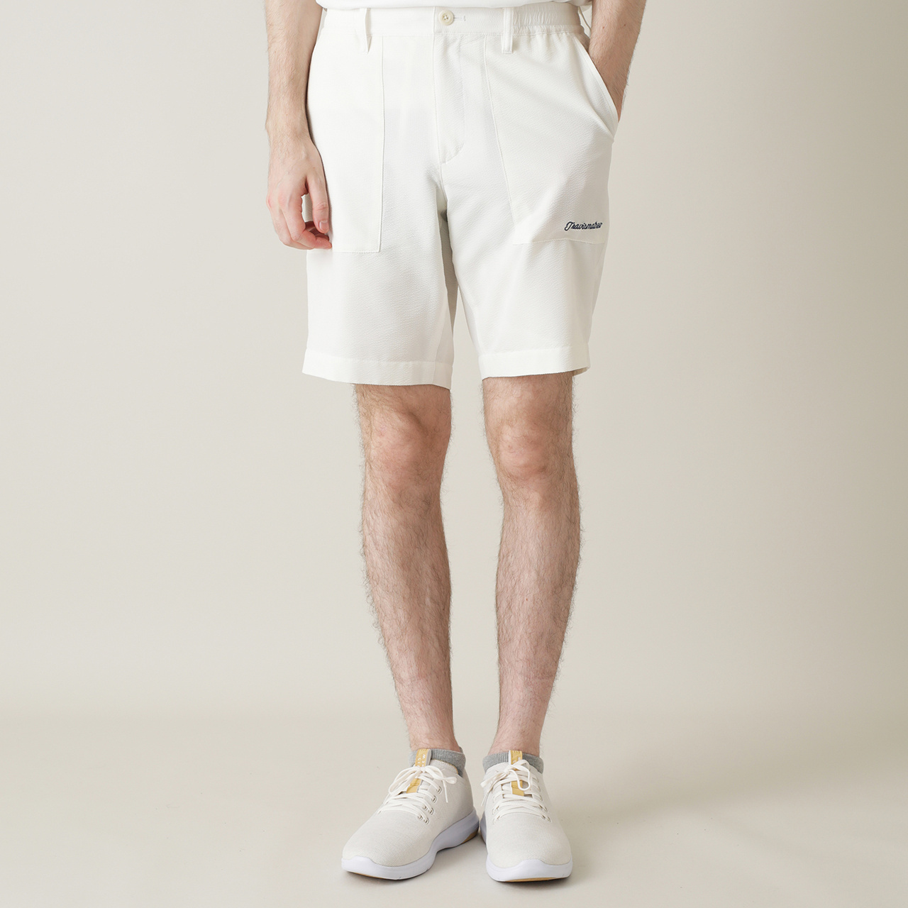 ​【新品タグ付】TravisMatthew 石川遼着用モデル ハーフパンツ M TRAVISMATHEW×RYO ISHIKAWA シックなフローラルプリントに爽やかな