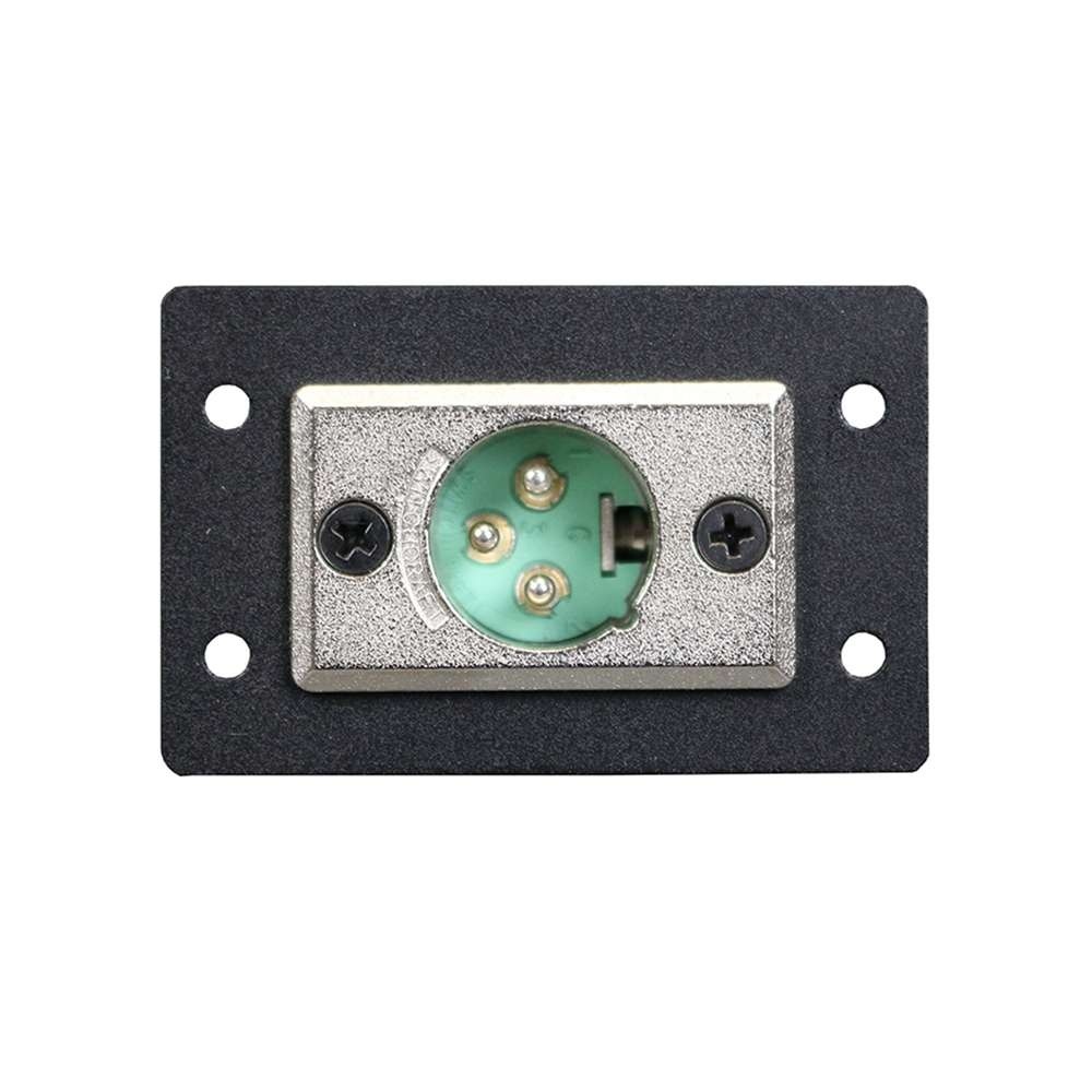 Wiremold Audio/Video Interface Plates (AVIP) Switchcraft XLR 3-Pin Male to Solder Cups